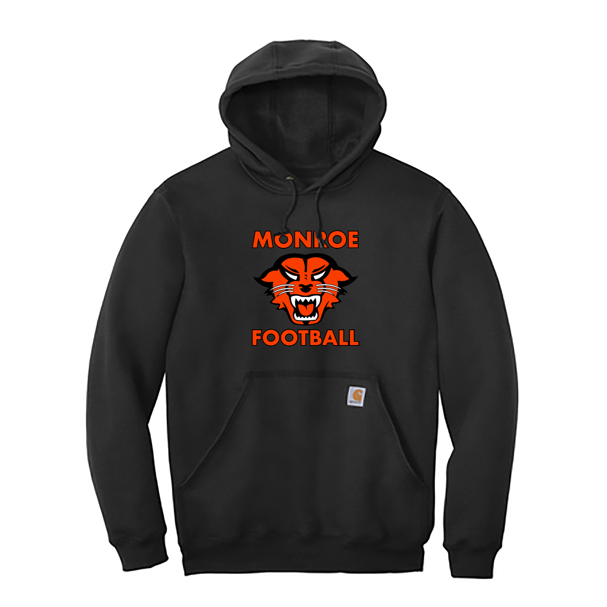 Monroe HS Football Carhartt Midweight Hooded Sweatshirt