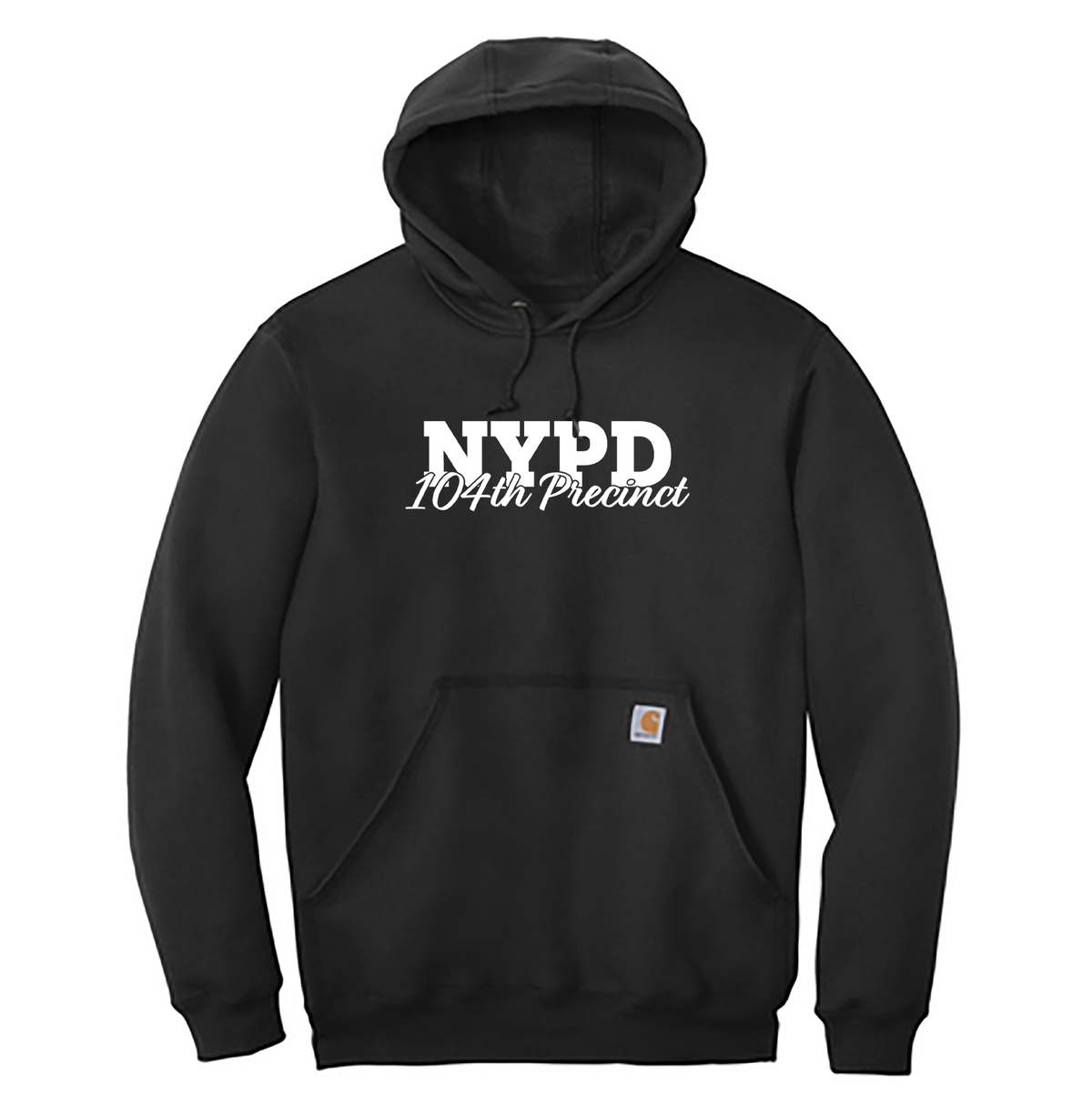 NYPD 104th Pct Carhartt Midweight Hooded Sweatshirt