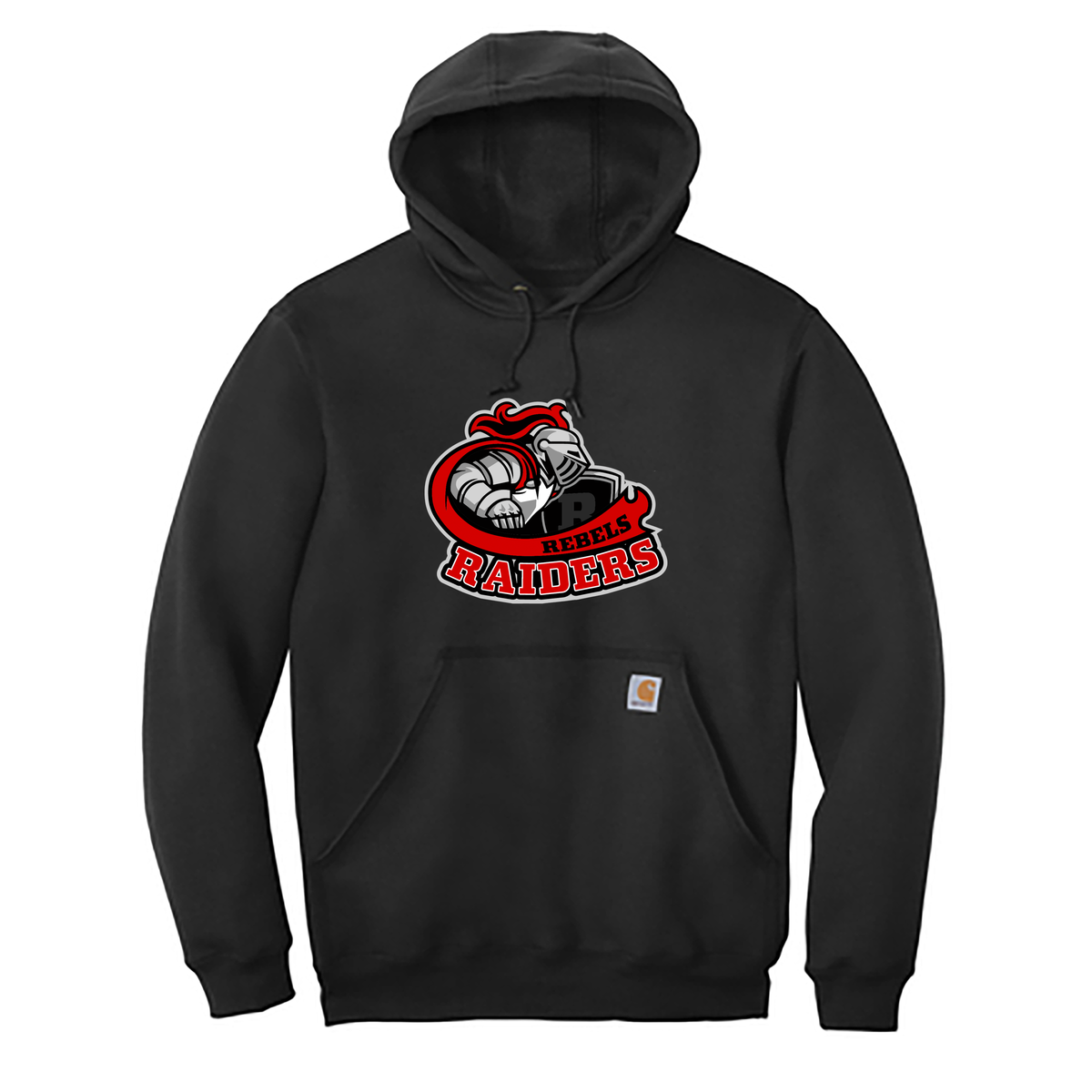 Rebels Raiders Carhartt Midweight Hooded Sweatshirt - Tall Sizes Available