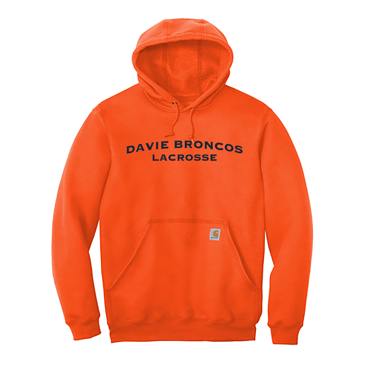 Davie Broncos Lacrosse Carhartt Midweight Hooded Sweatshirt