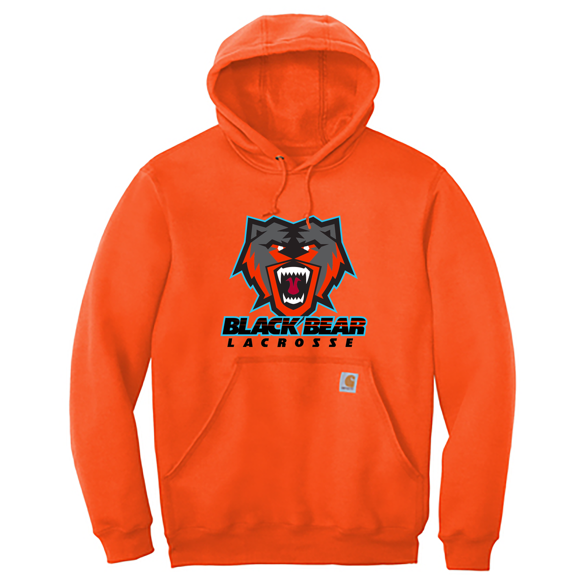 Black Bear Lacrosse Carhartt Midweight Hooded Sweatshirt