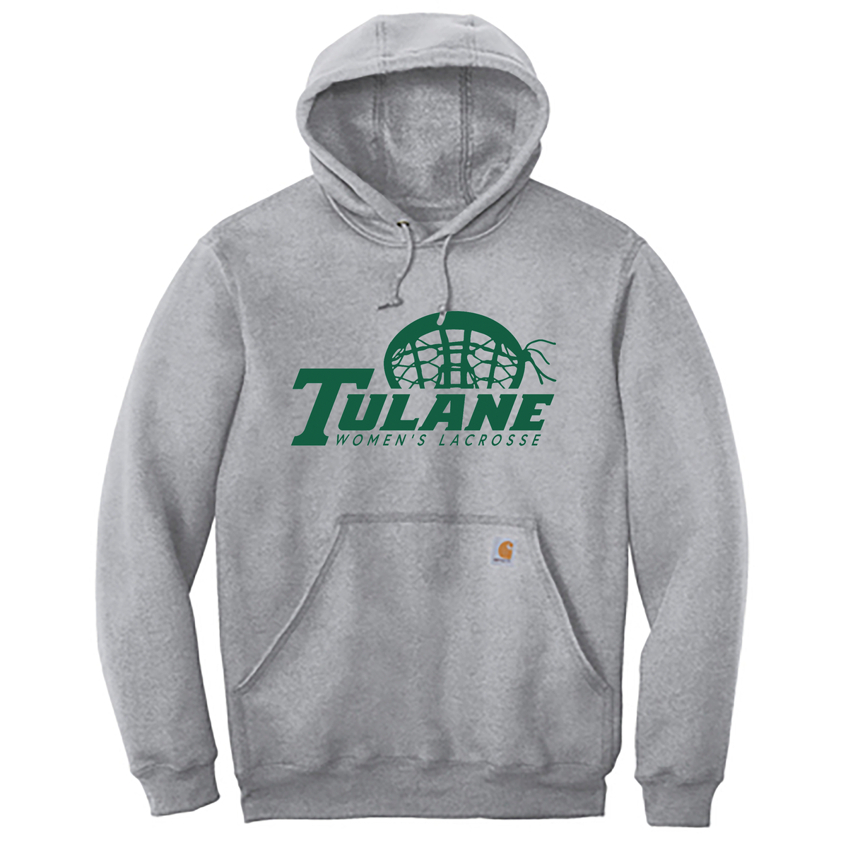 Tulane Women's Lacrosse Carhartt Midweight Hooded Sweatshirt