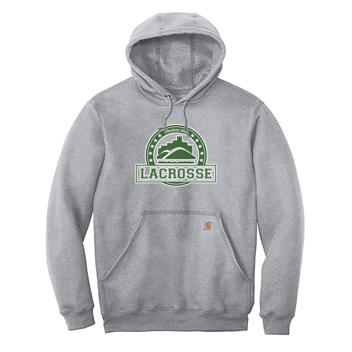 Glenbard West Lacrosse Carhartt Midweight Hooded Sweatshirt