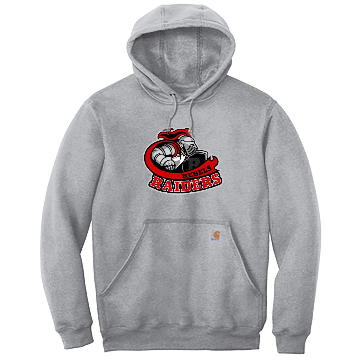 Rebels Raiders Carhartt Midweight Hooded Sweatshirt - Tall Sizes Available