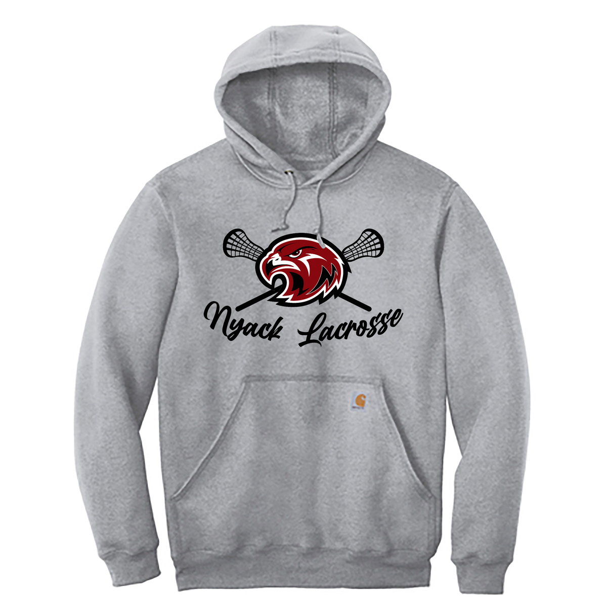 Nyack HS Lacrosse Carhartt Midweight Hooded Sweatshirt