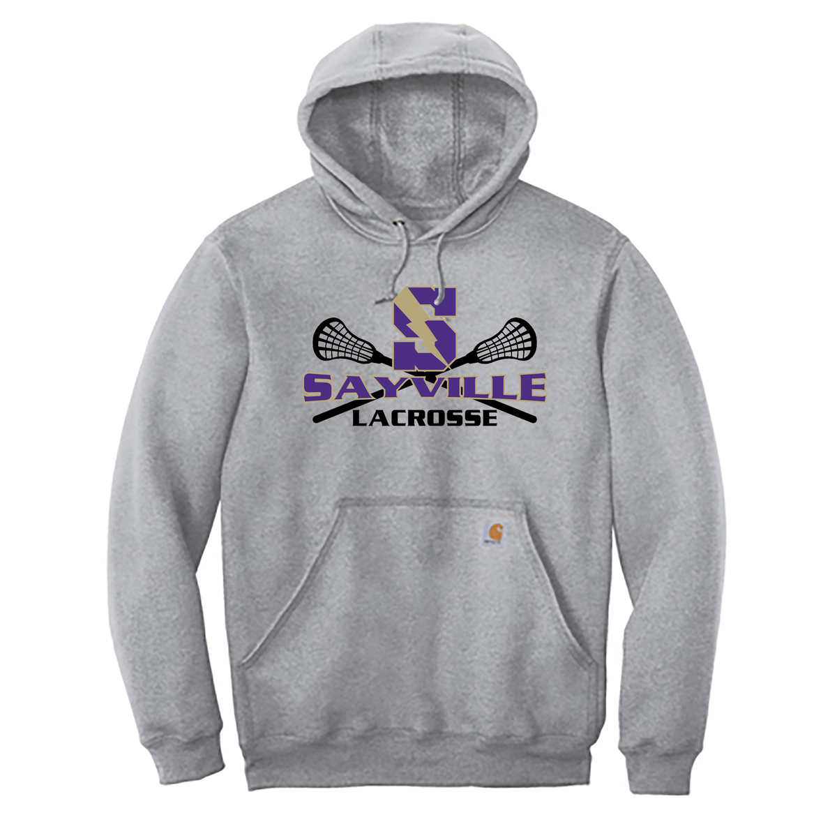 Sayville Lacrosse Carhartt Midweight Hooded Sweatshirt