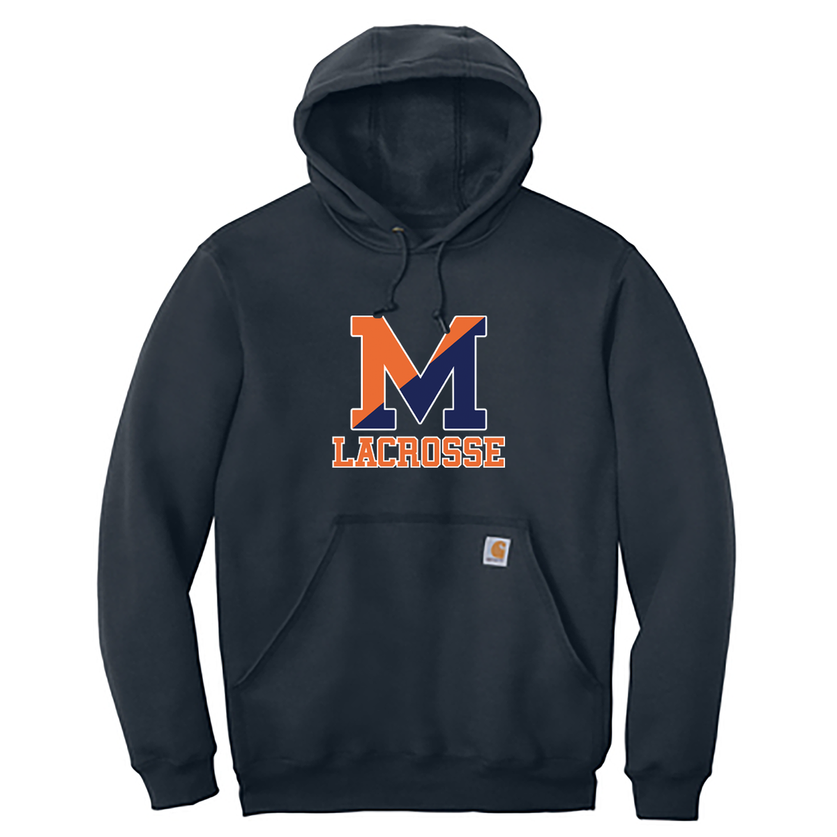 Manhasset HS Lacrosse Carhartt Midweight Hooded Sweatshirt