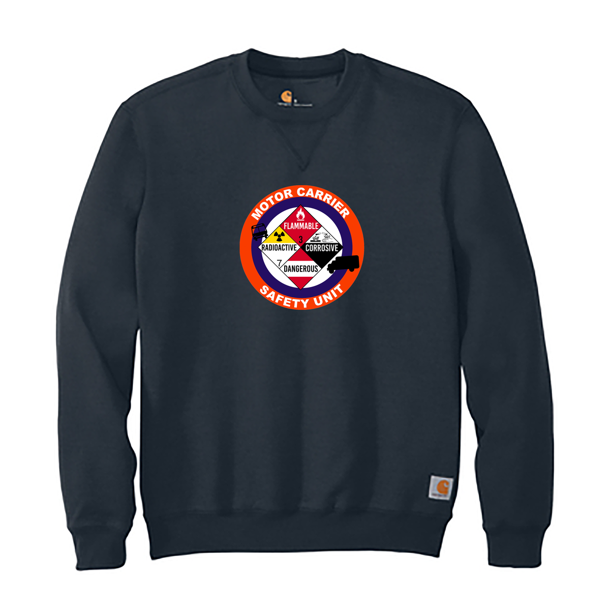 NCPD Motor Carrier Unit Carhartt Midweight Crewneck