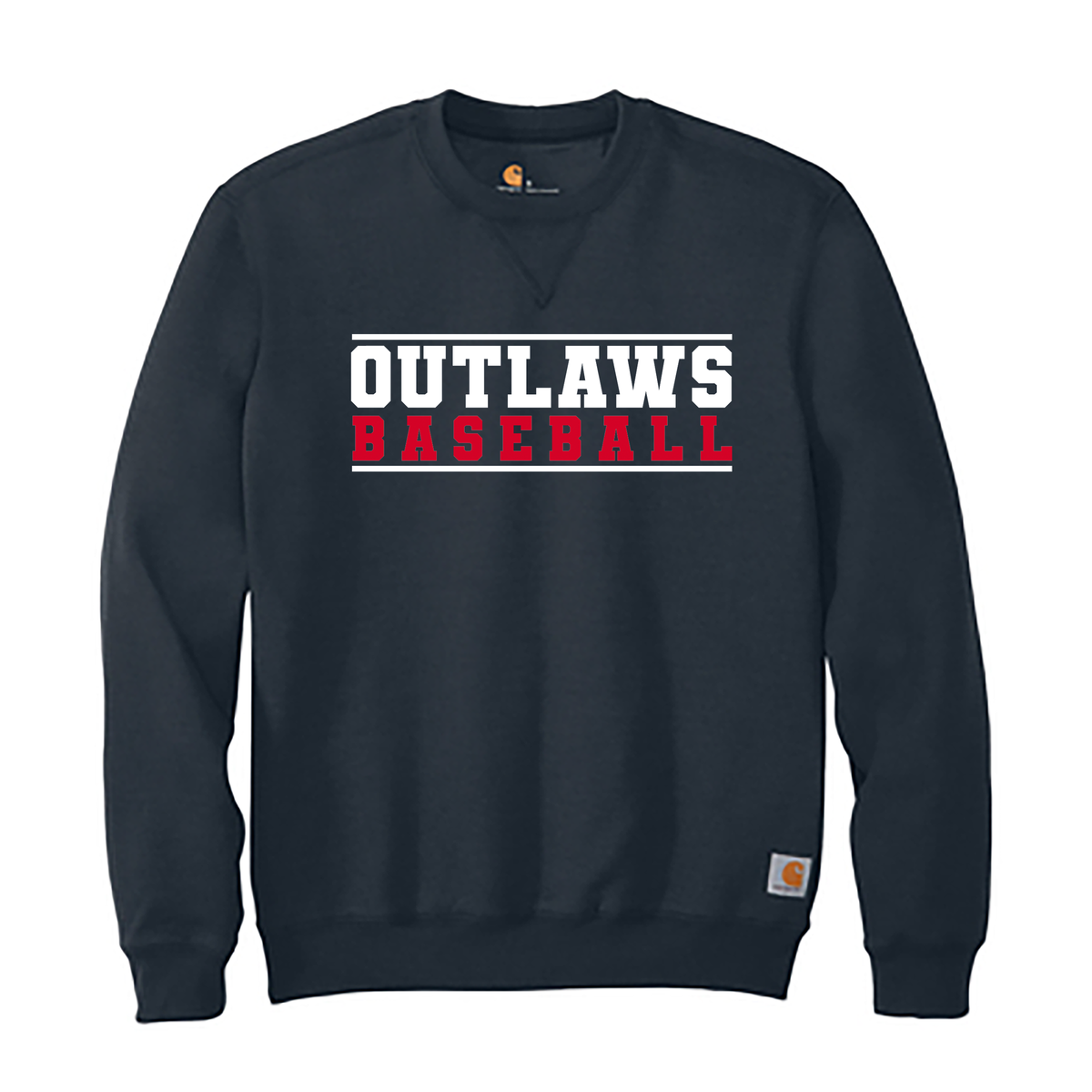 Southern Indiana Outlaws Baseball Carhartt Midweight Crewneck