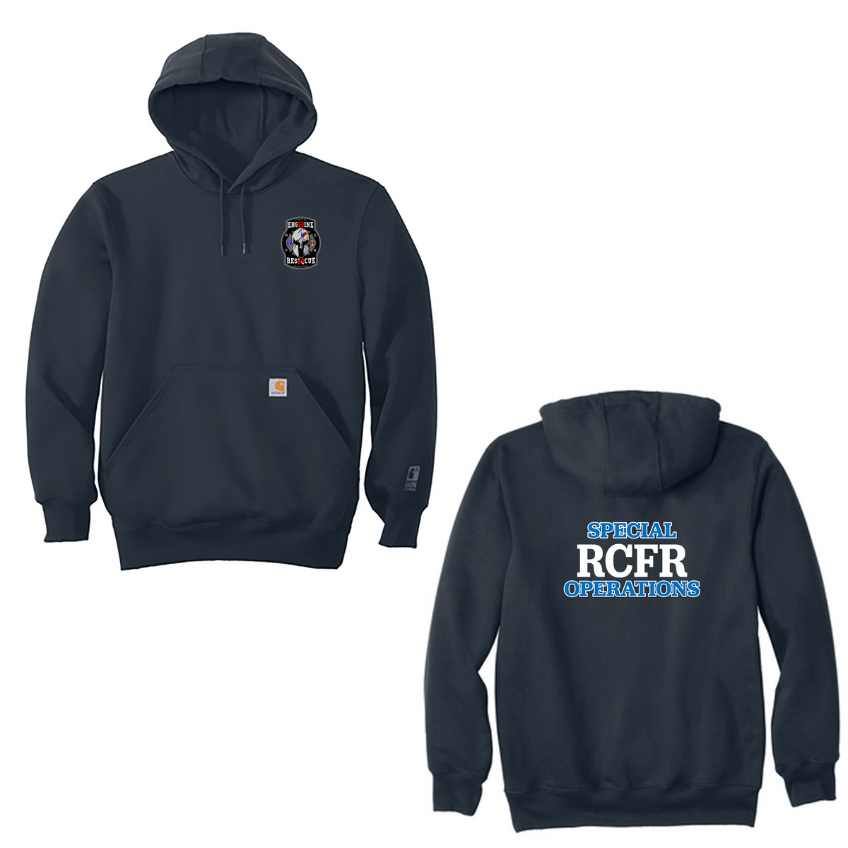 Rutherford County Fire Rescue Carhartt Rain Defender Heavyweight Hoodie