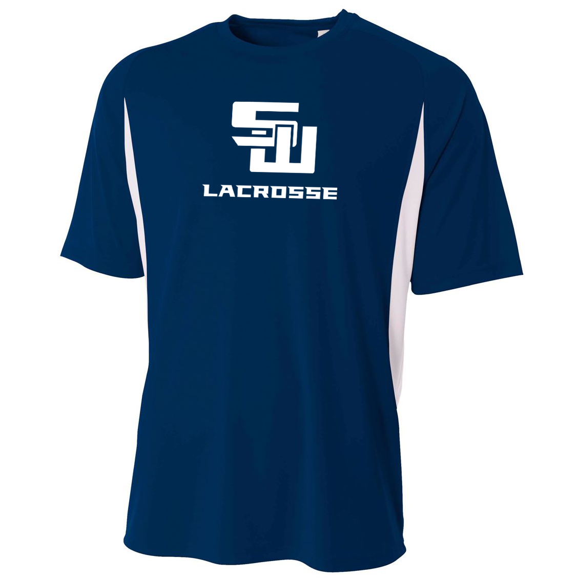 Smithtown West Lacrosse A4 Color Blocked Cooling Performance T-Shirt