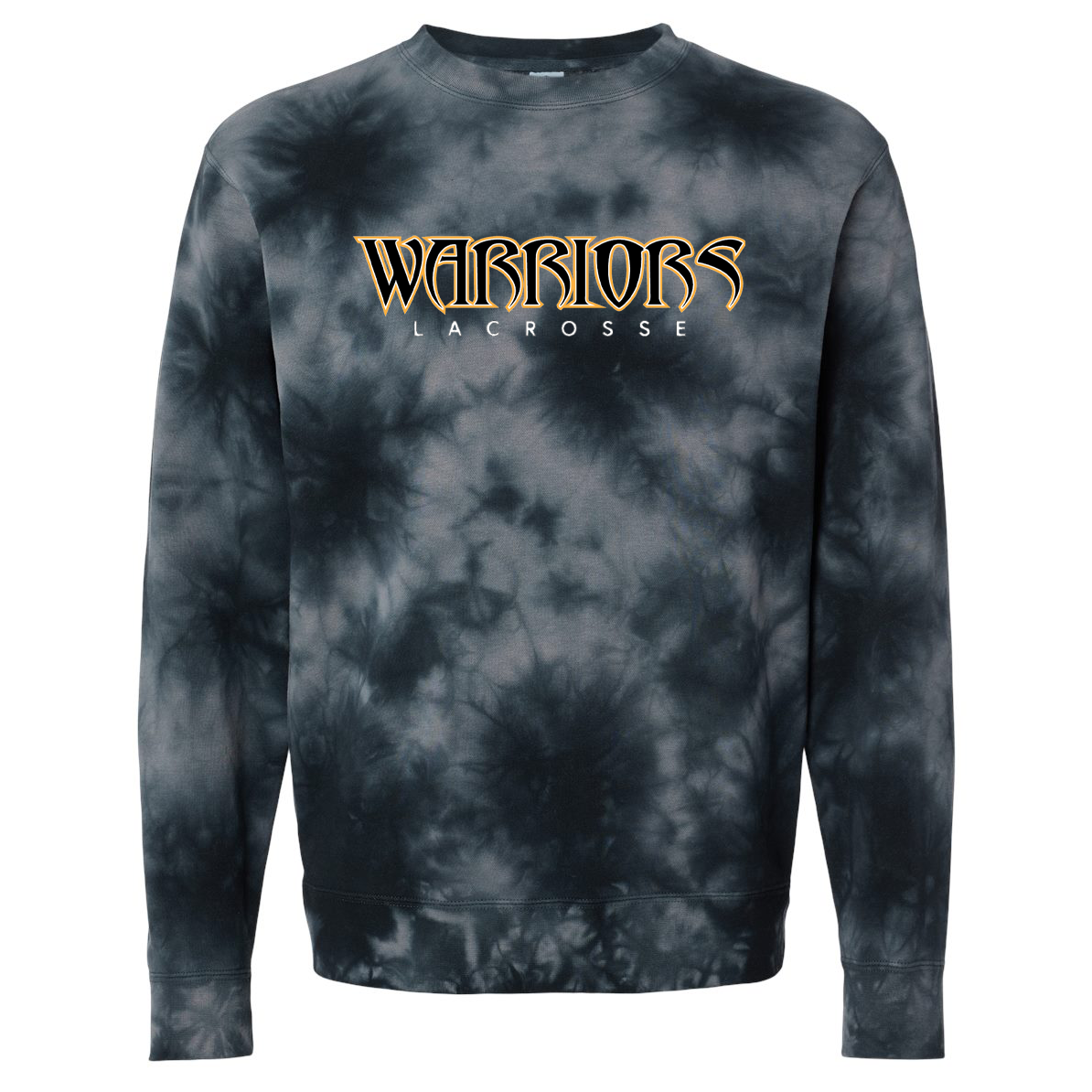 Upper Township Warriors Lacrosse Midweight Tie-Dyed Crewneck Sweatshirt