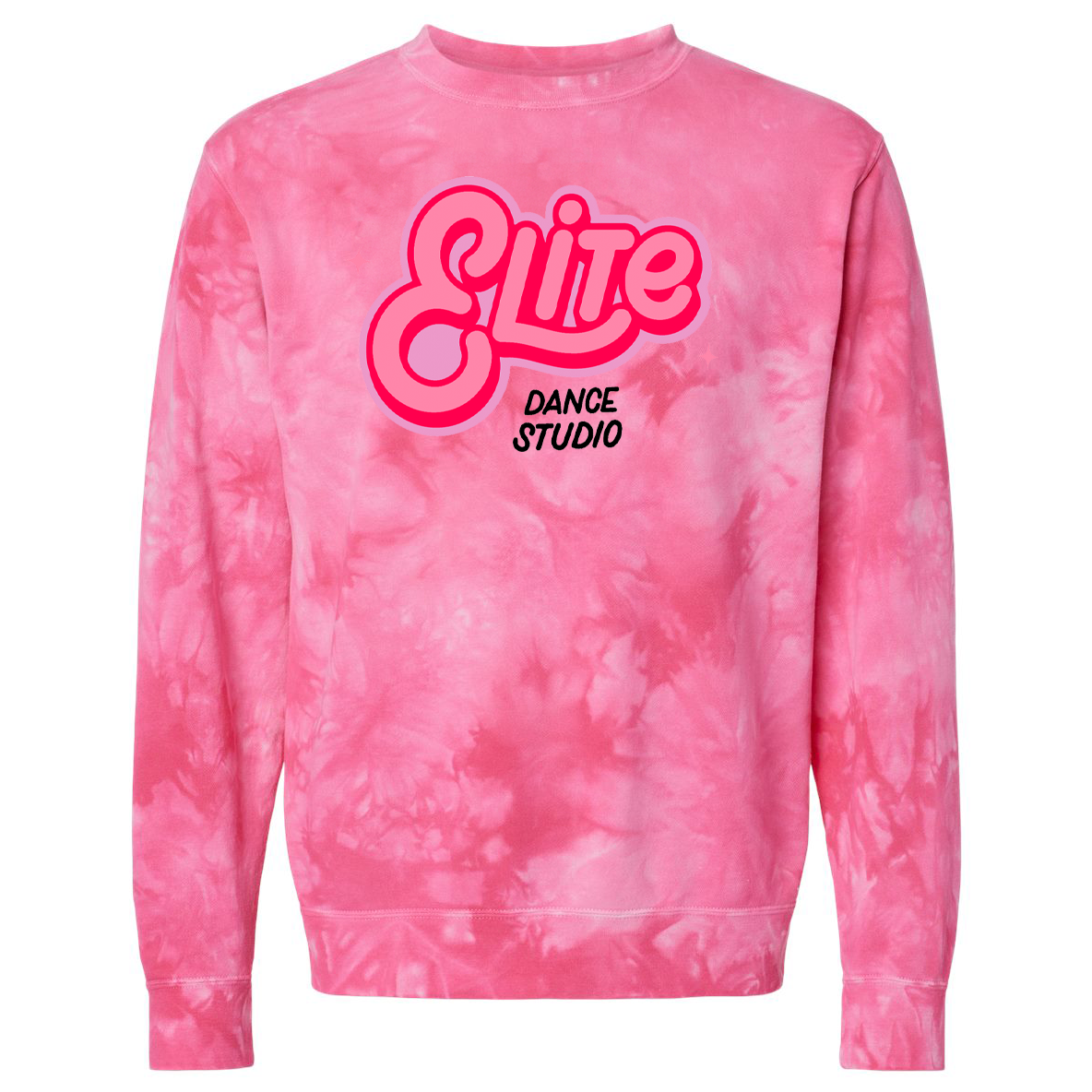 Elite Dance Studio Midweight Tie-Dyed Sweatshirt