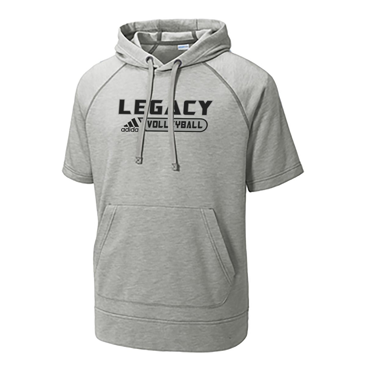 Legacy Volleyball Club Tri-Blend Short Sleeve Hoodie
