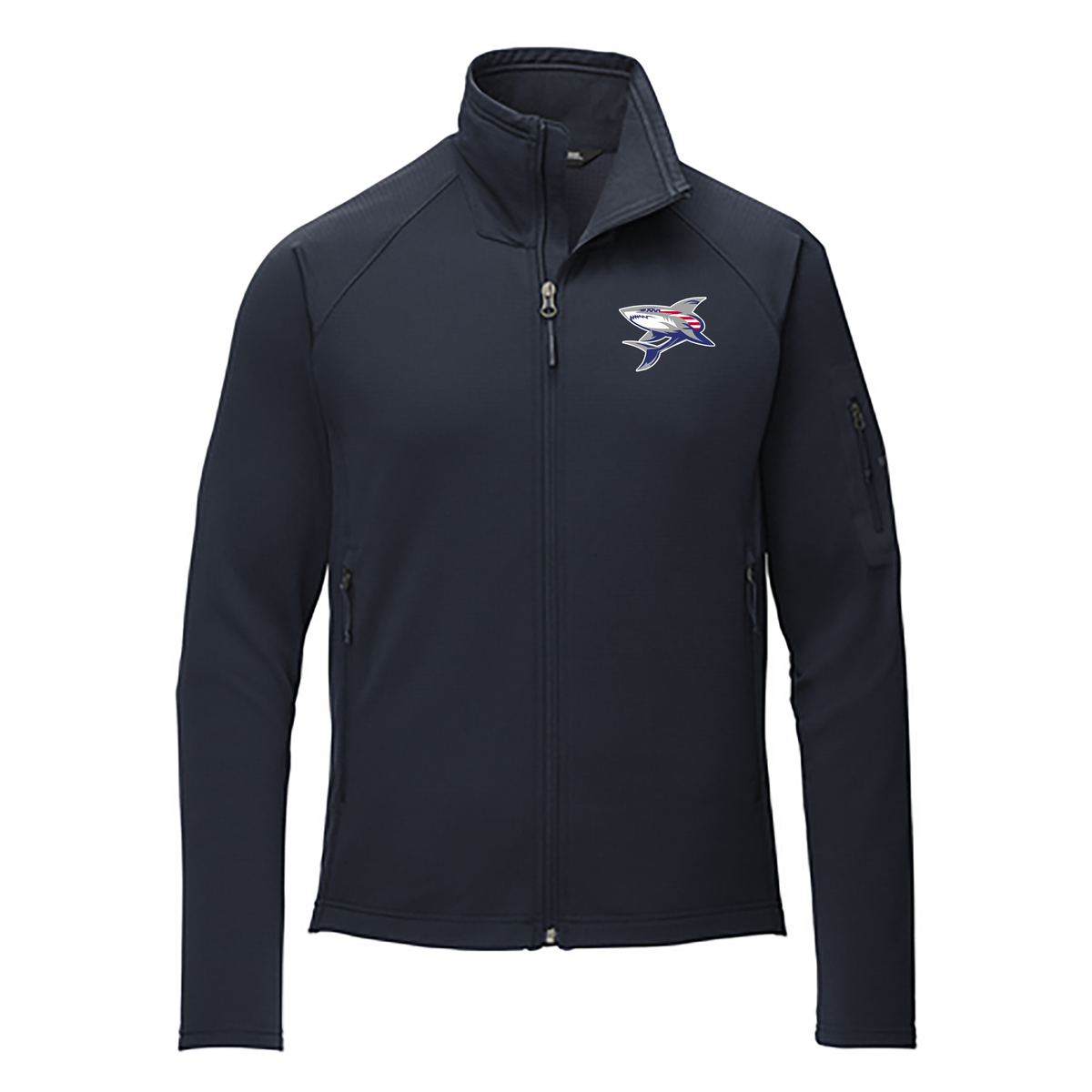 Long Island Sound Sharks Football The North Face Mountain Peaks Full Zip