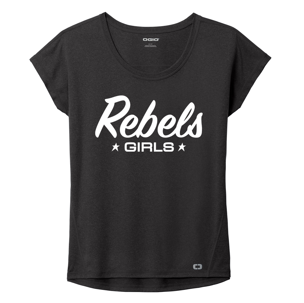 Rebels LC Girls Lacrosse OGIO Ladies Pulse Dolman Tee