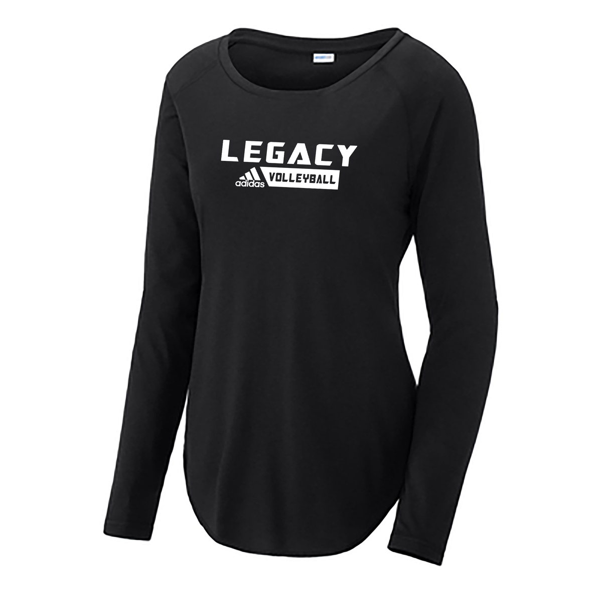 Legacy Volleyball Club Women's Raglan Long Sleeve CottonTouch
