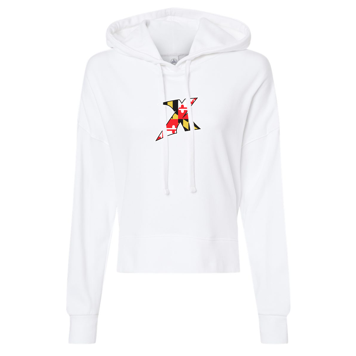 Rebels DMV Women's Eco Washed Terry Hooded Sweatshirt