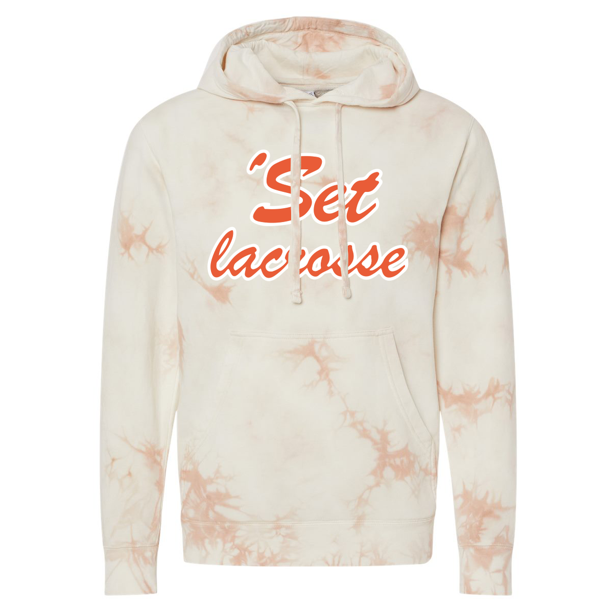 'Set Lacrosse Independent Trading Co. Pigment-Dyed Hooded Sweatshirt