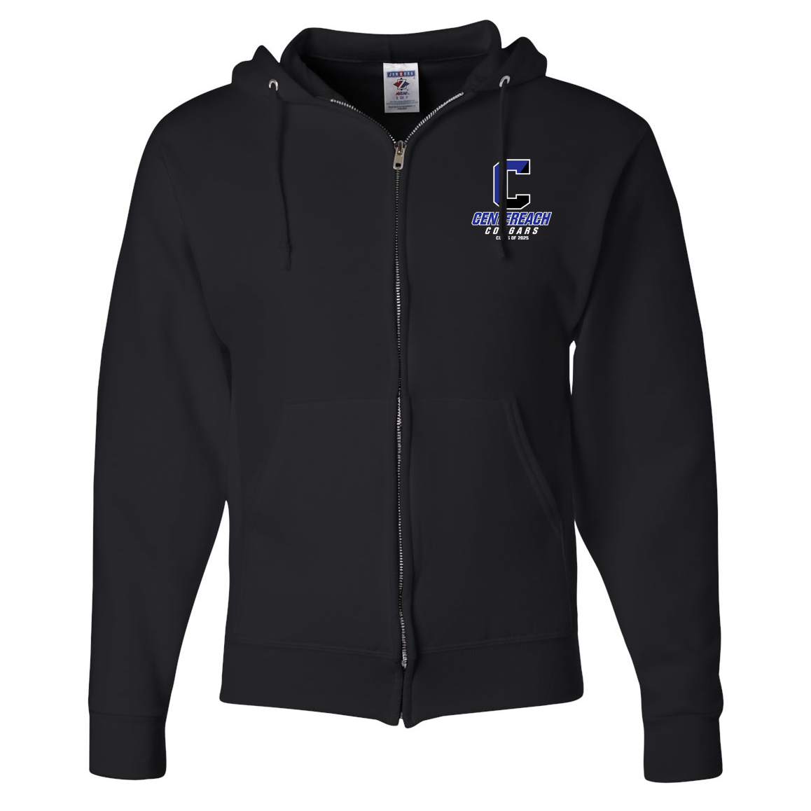 Centereach High School NuBlend Full Zip Hoodie