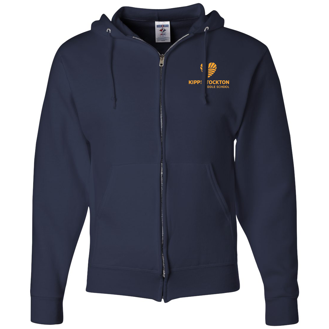 KIPP Stockton Middle School NuBlend Full Zip Hoodie