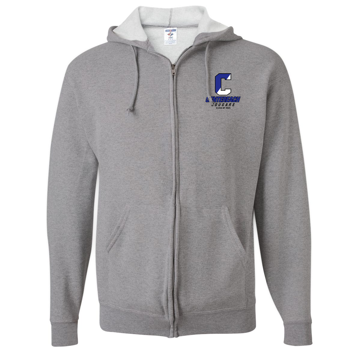 Centereach High School NuBlend Full Zip Hoodie