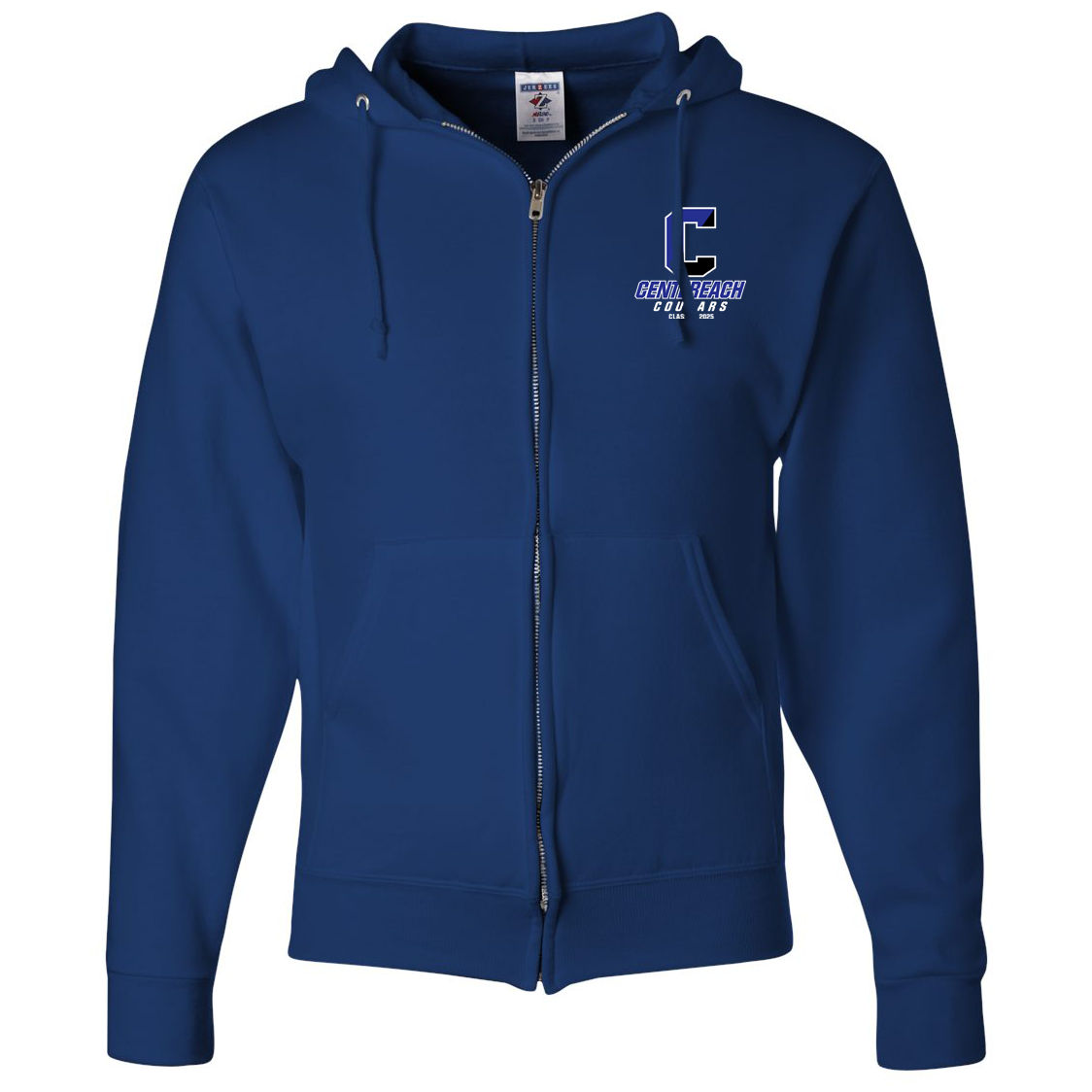 Centereach High School NuBlend Full Zip Hoodie