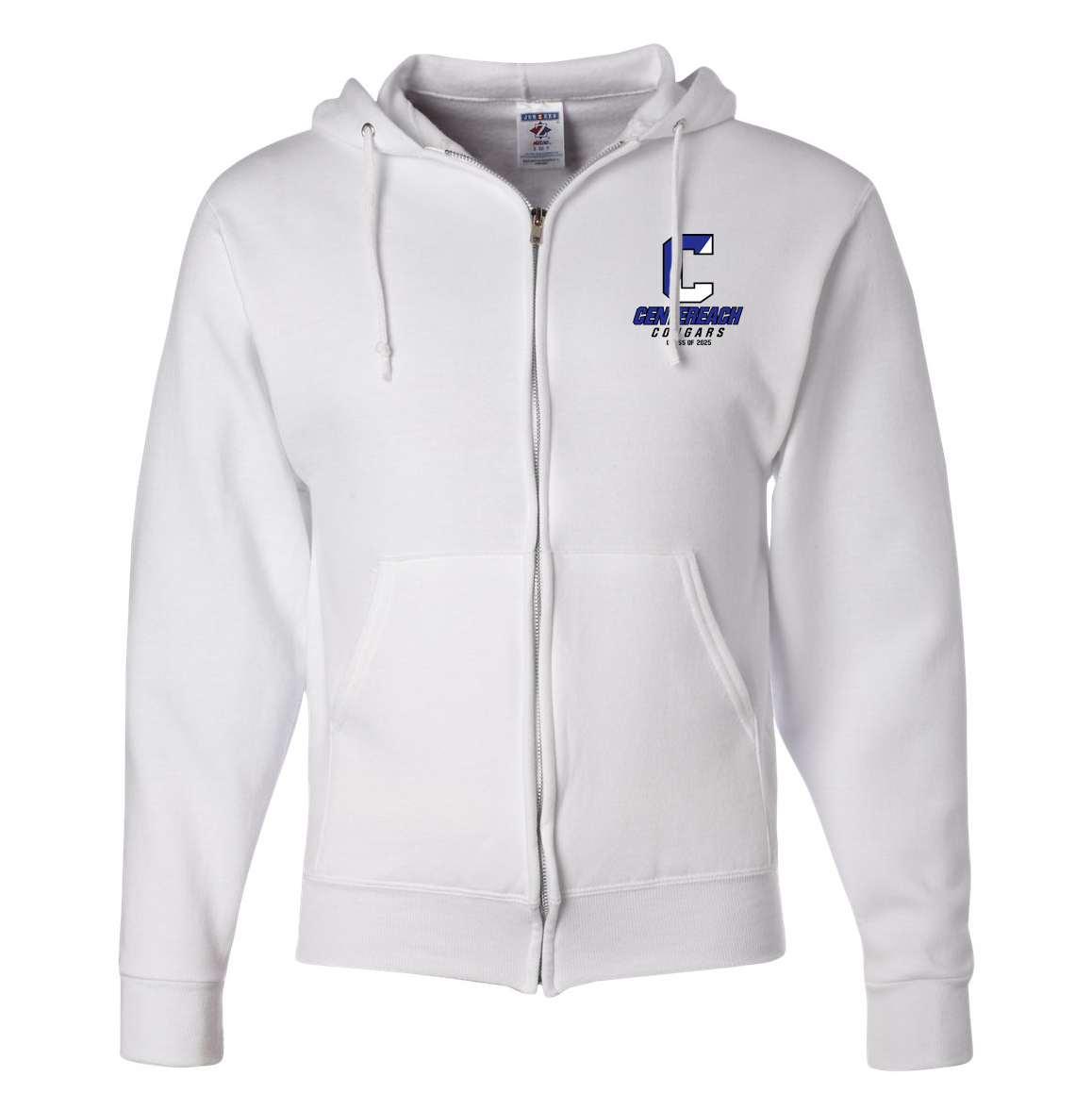 Centereach High School NuBlend Full Zip Hoodie