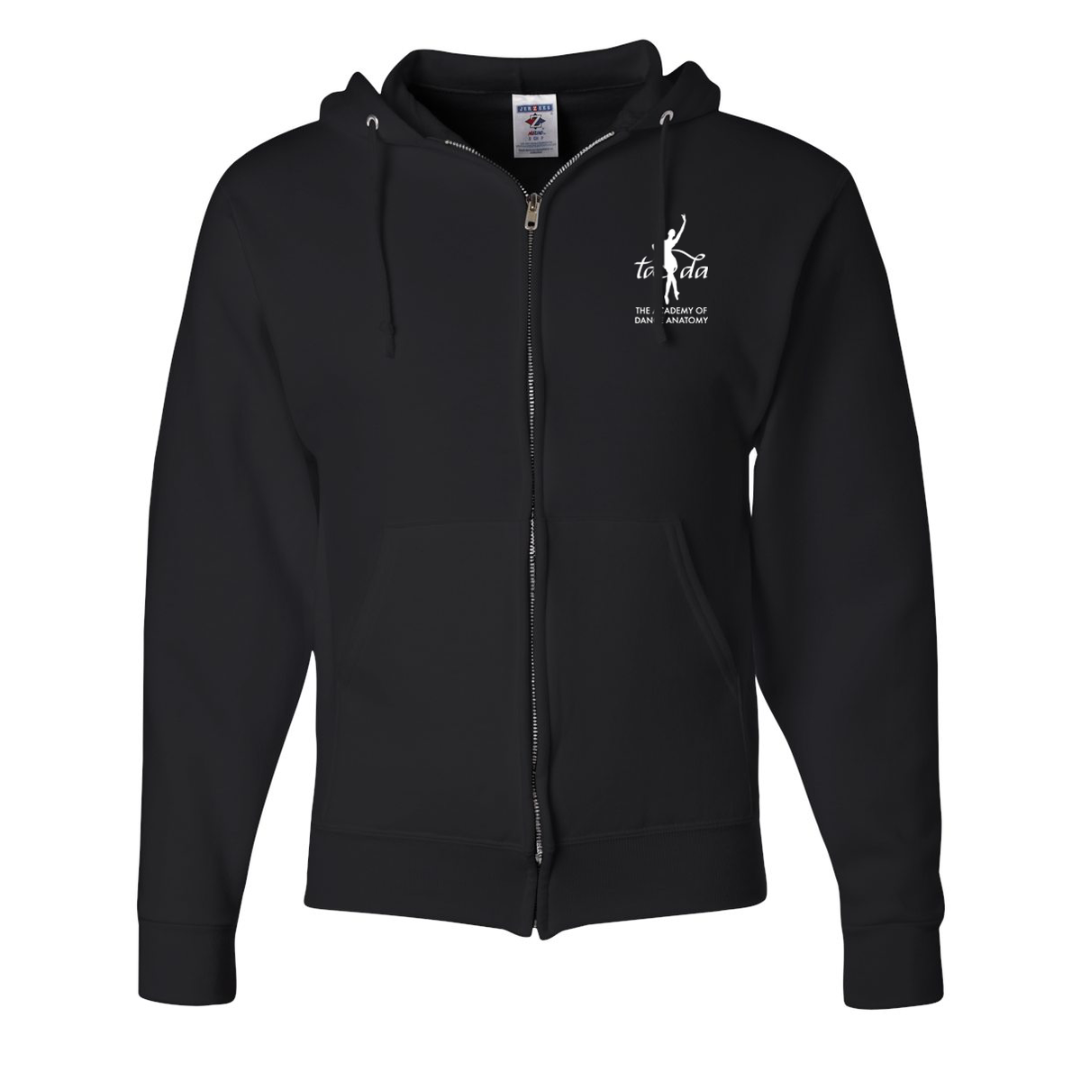 The Academy of Dance Anatomy NuBlend Full Zip Hoodie