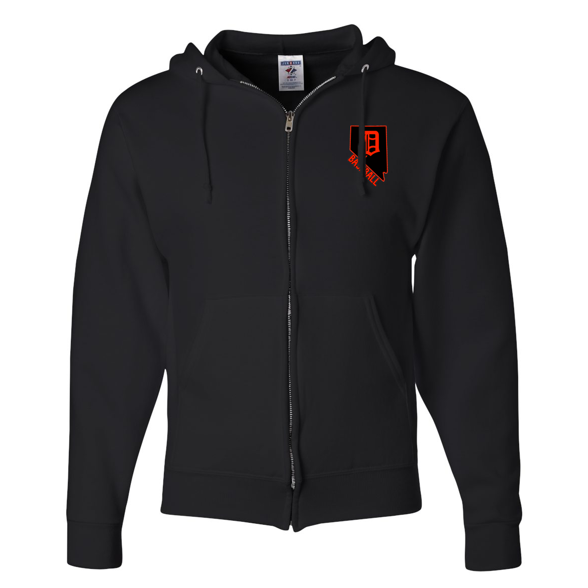 Douglas HS Baseball NuBlend Full Zip Hoodie