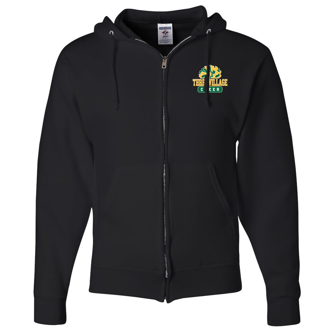 Three Village Cheerleading NuBlend Full Zip Hoodie