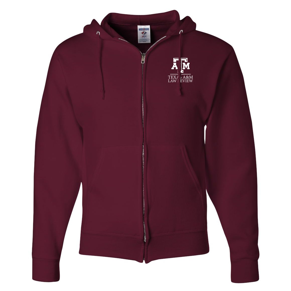 Texas A&M Law Review NuBlend Full Zip Hoodie