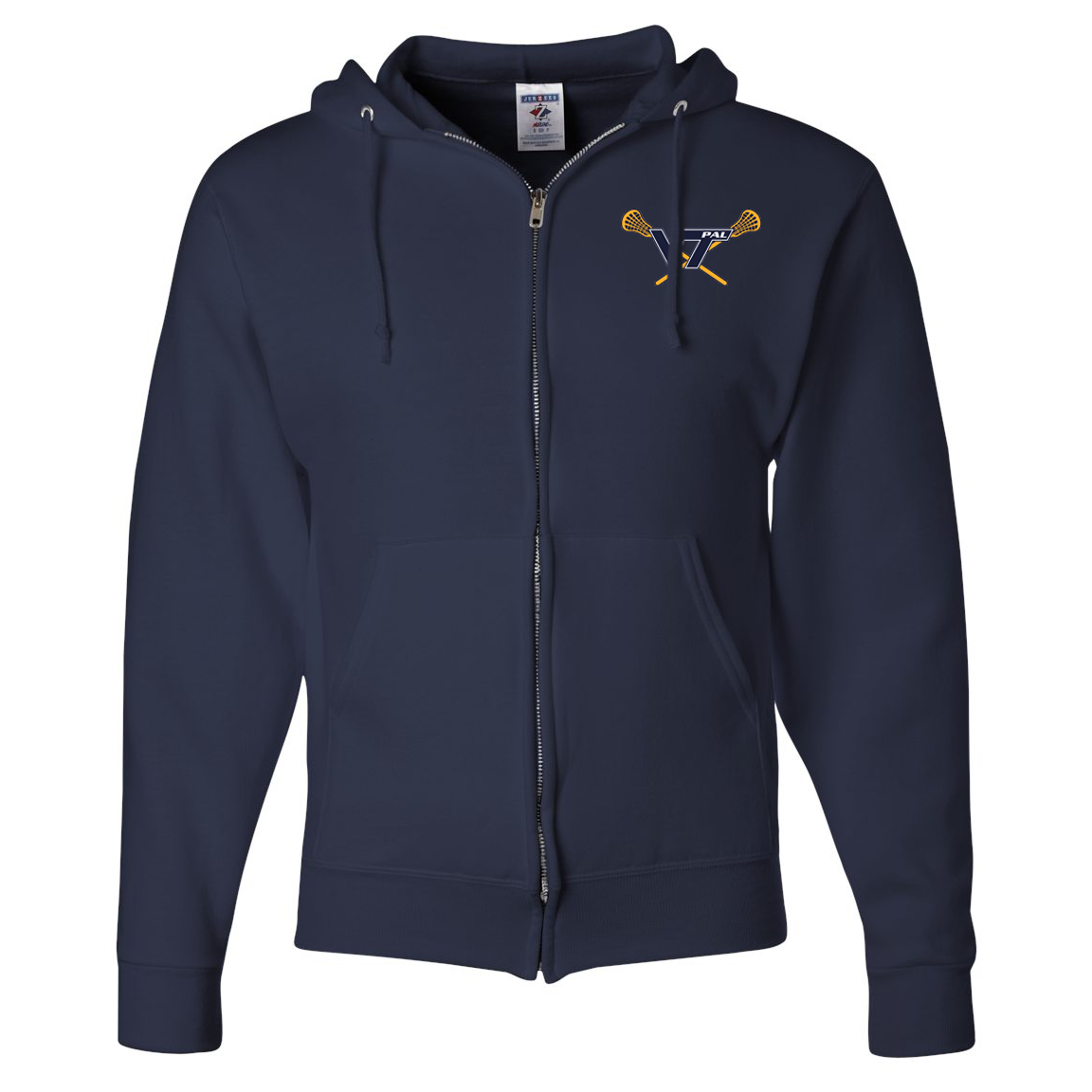 Vernon PAL Lacrosse NuBlend Full Zip Hoodie (Available in Youth Sizes)