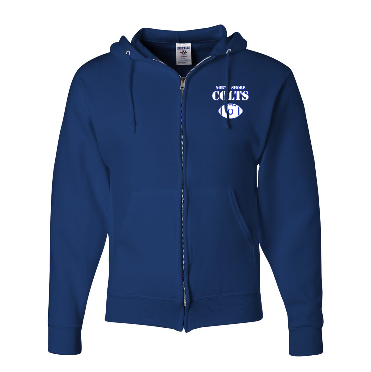 North Shore Colts Football & Cheer NuBlend Full Zip Hoodie