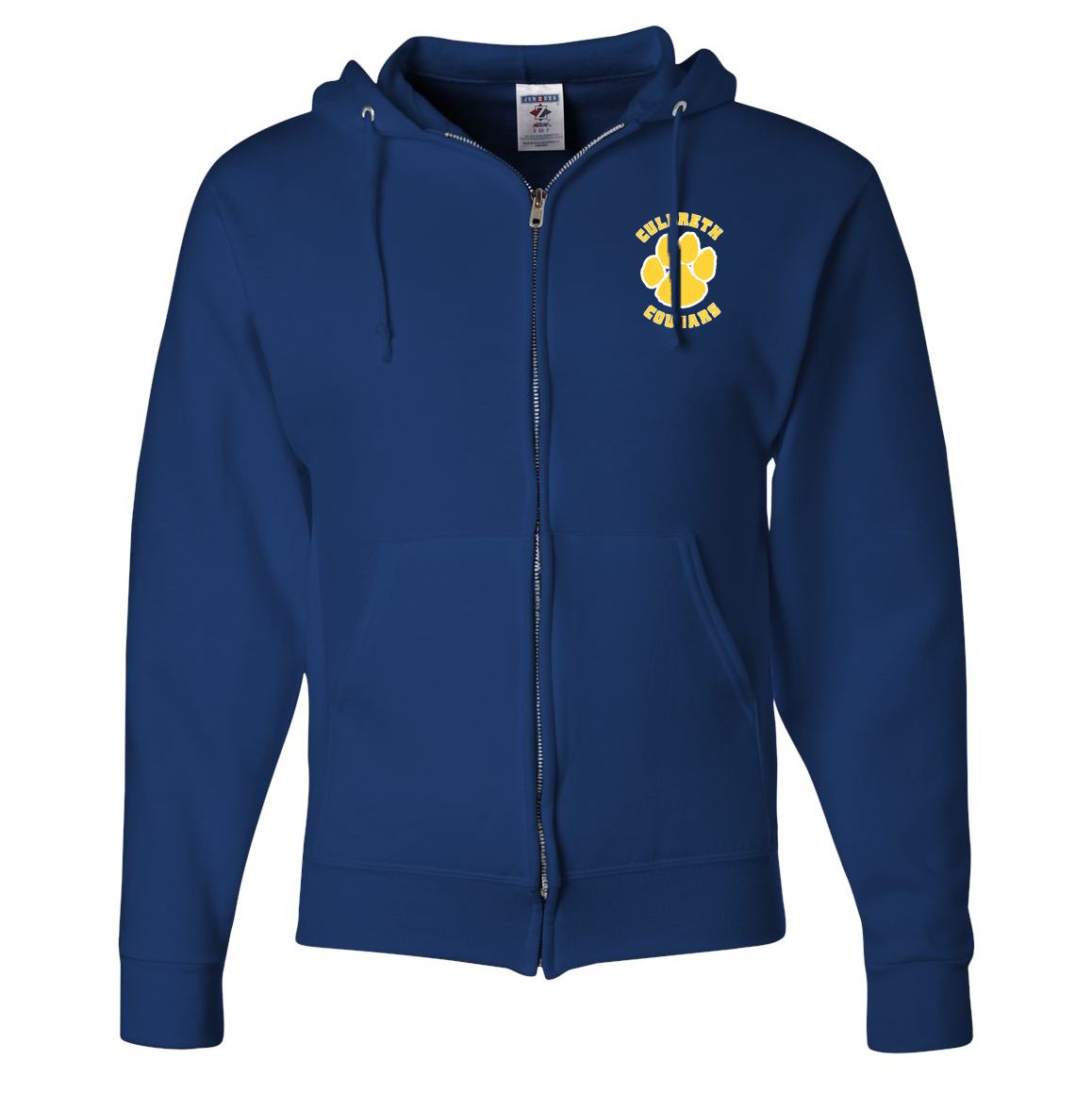 Culbreth Cougars Middle School NuBlend Full Zip Hoodie