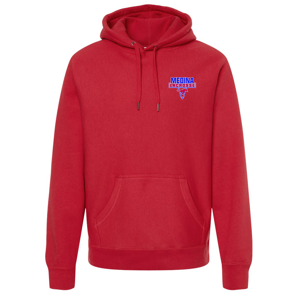 Medina Mustangs Lacrosse Premium Heavyweight Hoodie