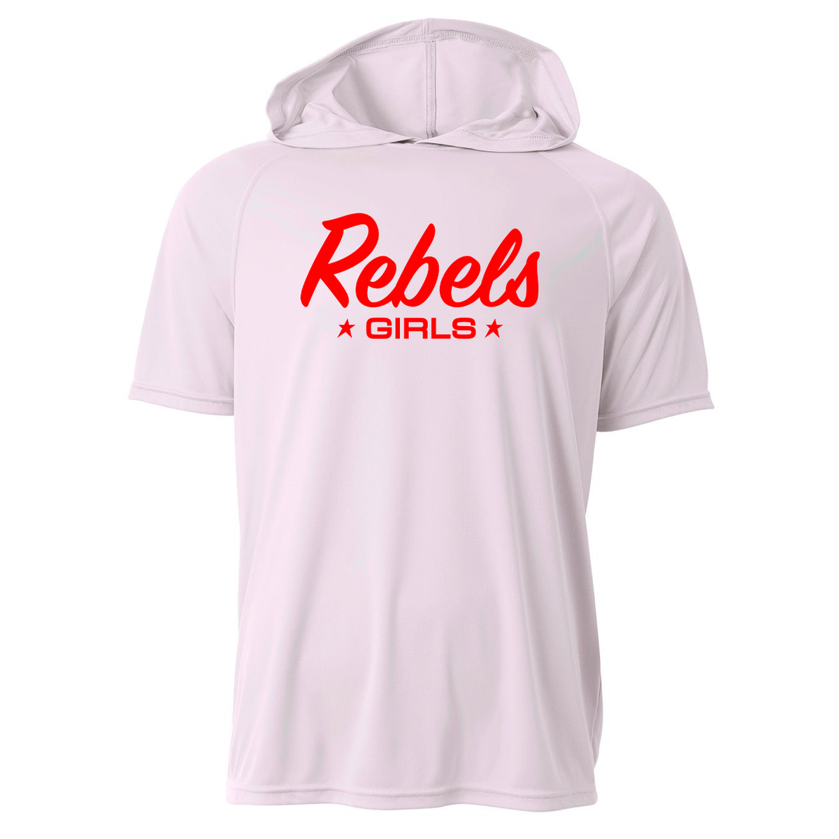 Rebels LC Girls Lacrosse Cooling Performance Short Sleeve Hooded Tee