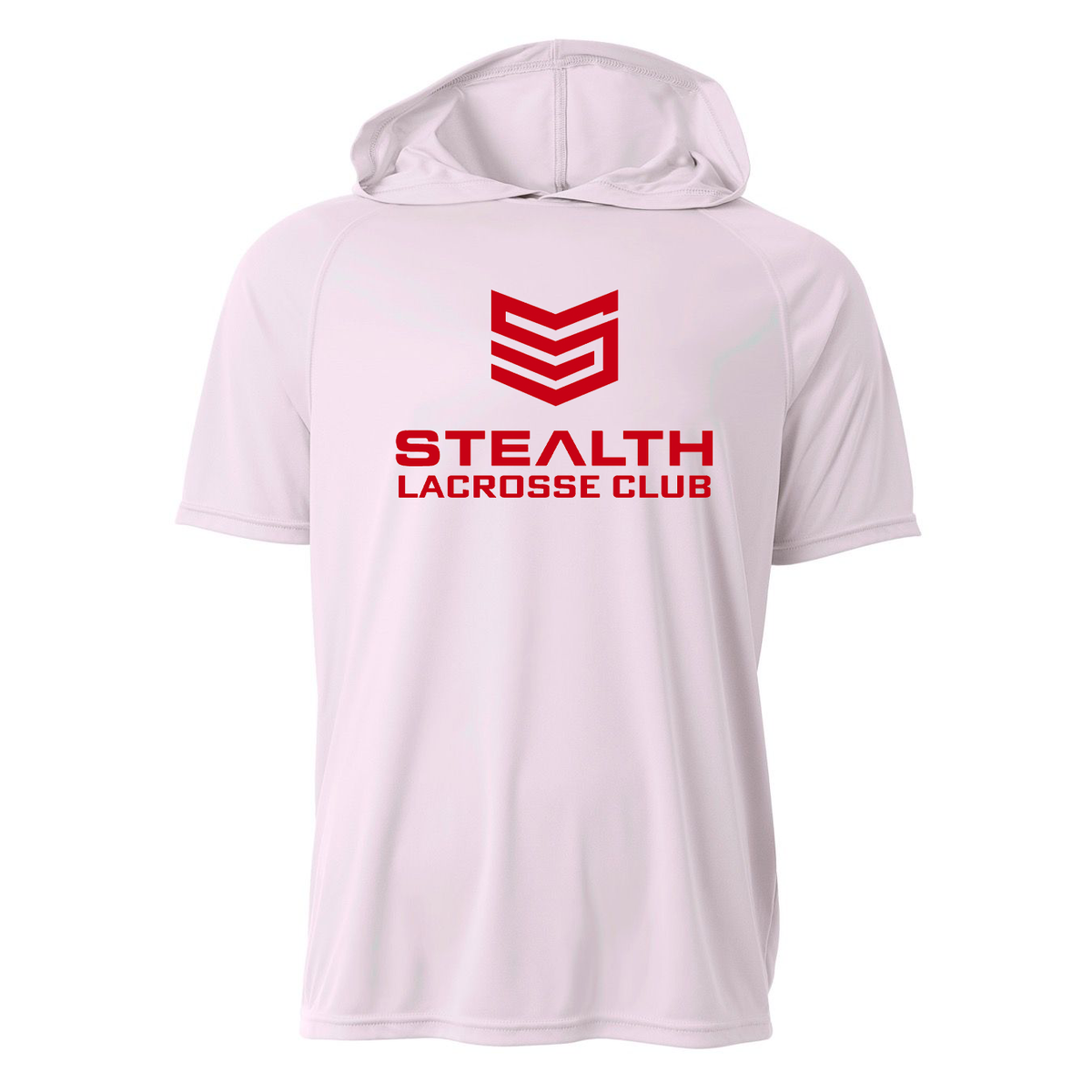 Stealth Lacrosse Club Cooling Performance Short Sleeve Hooded Tee