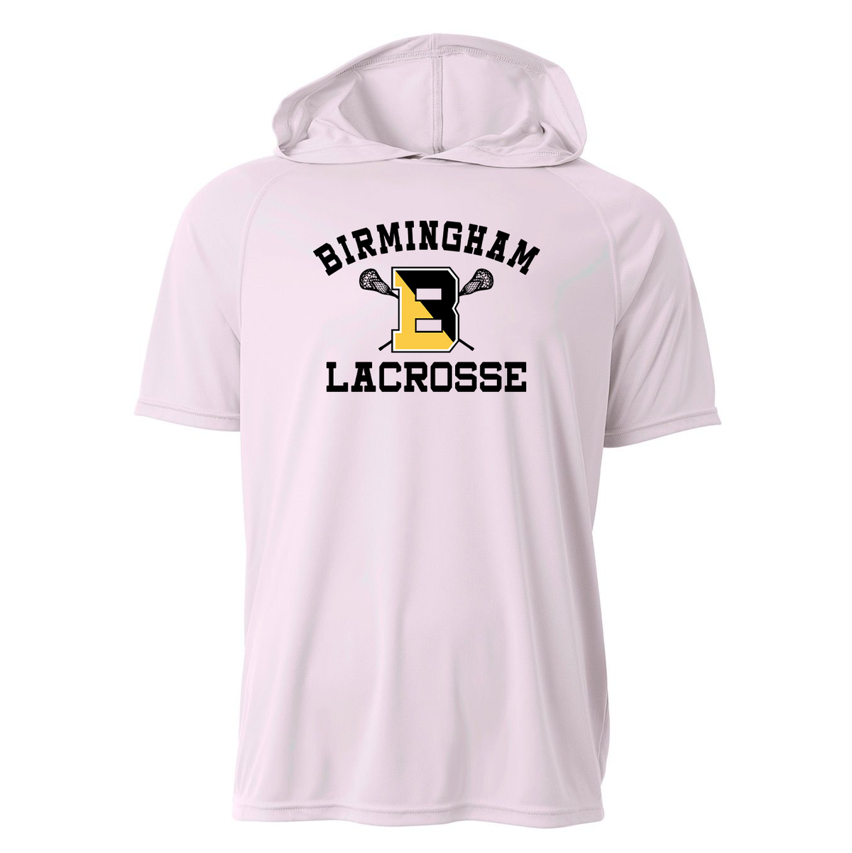 Birmingham Lacrosse Cooling Performance Short Sleeve Hooded Tee