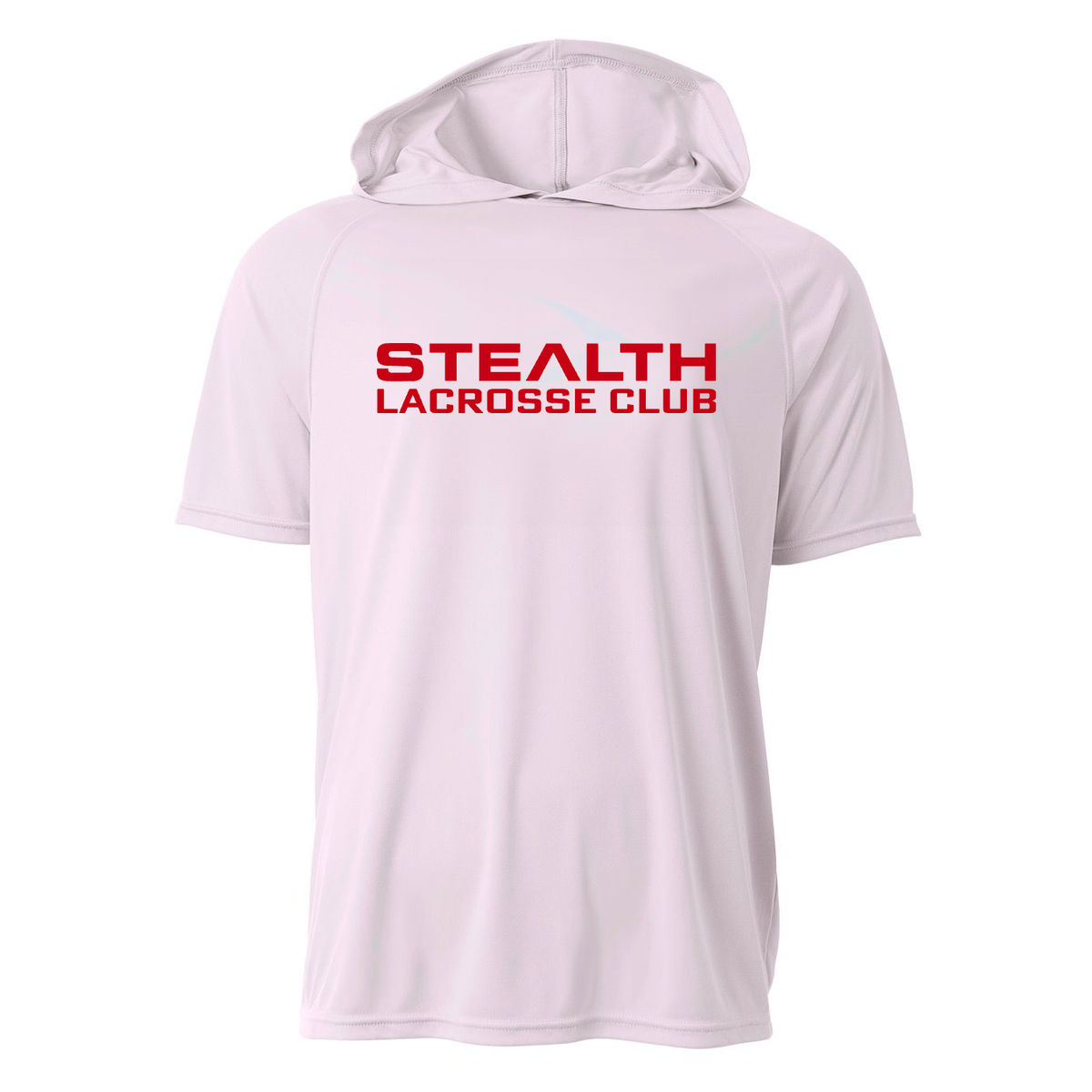 Stealth Lacrosse Club Cooling Performance Short Sleeve Hooded Tee