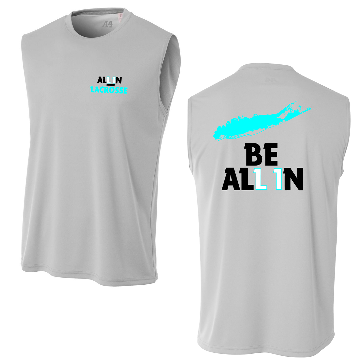 All In Lacrosse Cooling Performance Muscle Tank