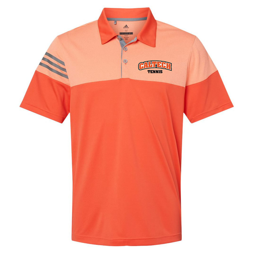 Cal Tech Tennis Adidas Colorblock Sport Polo