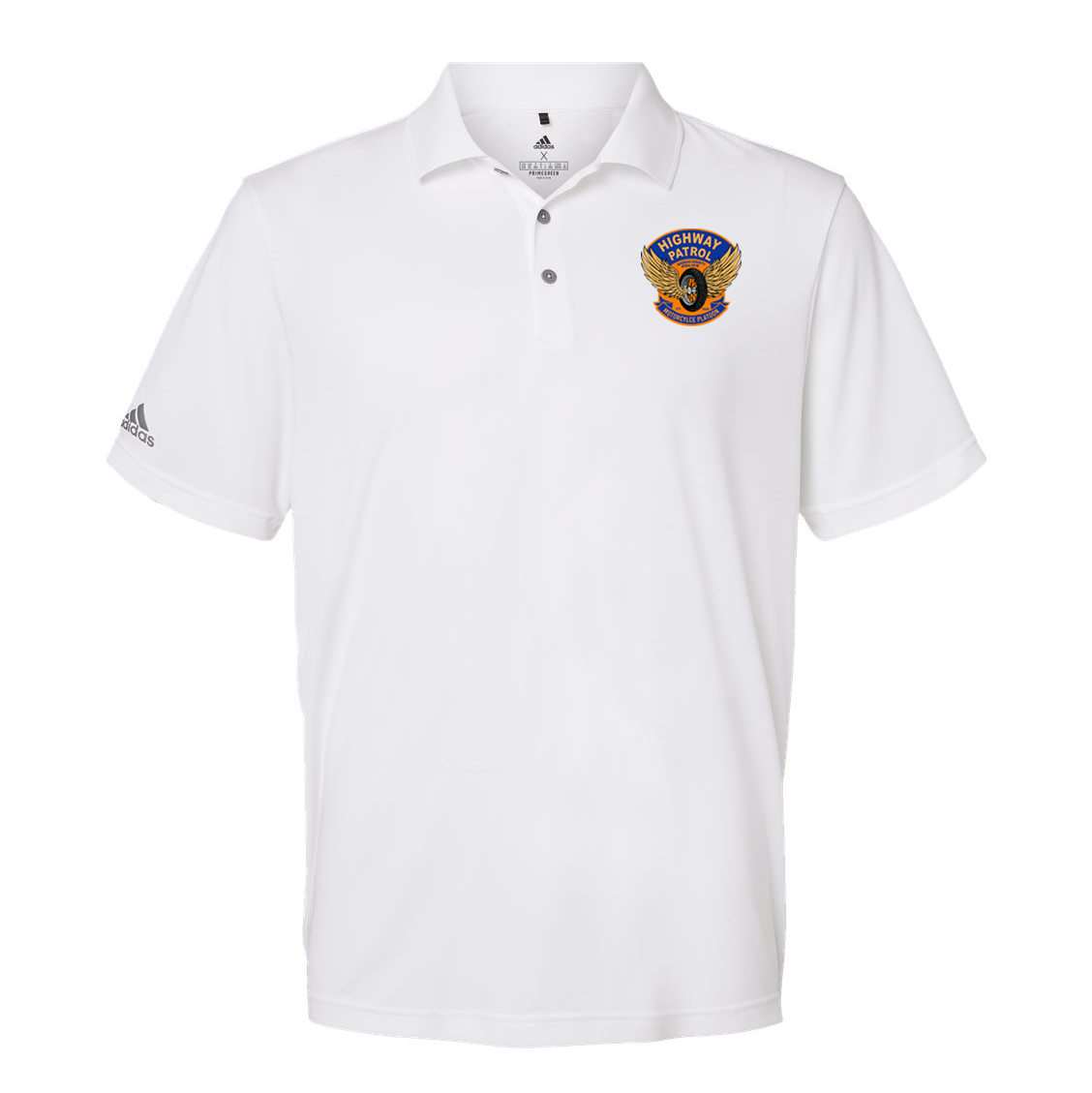 NCPD Motorcycle Unit Adidas Performance Sport Polo