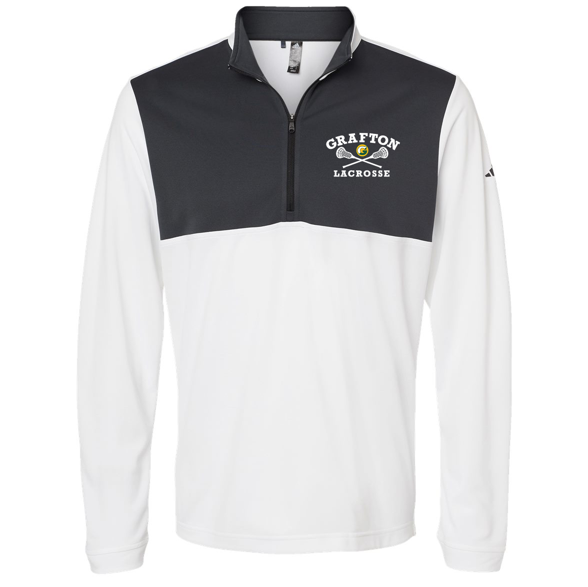 Grafton Lacrosse Adidas Lightweight Quarterzip Pullover