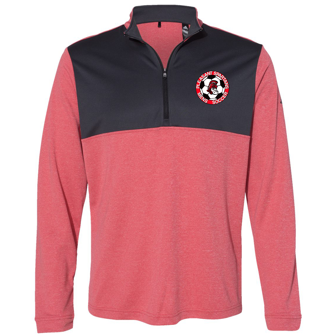 Pleasant HS Soccer Adidas Lightweight Quarterzip Pullover