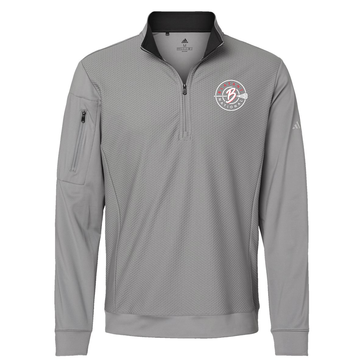 Blatant National Lacrosse Adidas Performance Textured Quarter-Zip Pullover