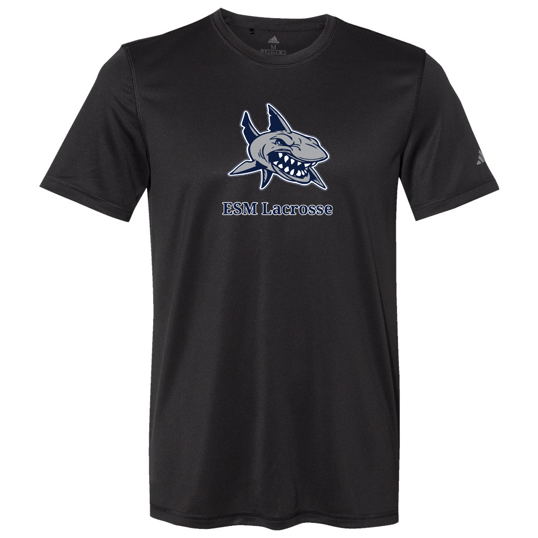 ESM Sharks Lacrosse Adidas Sport T-Shirt