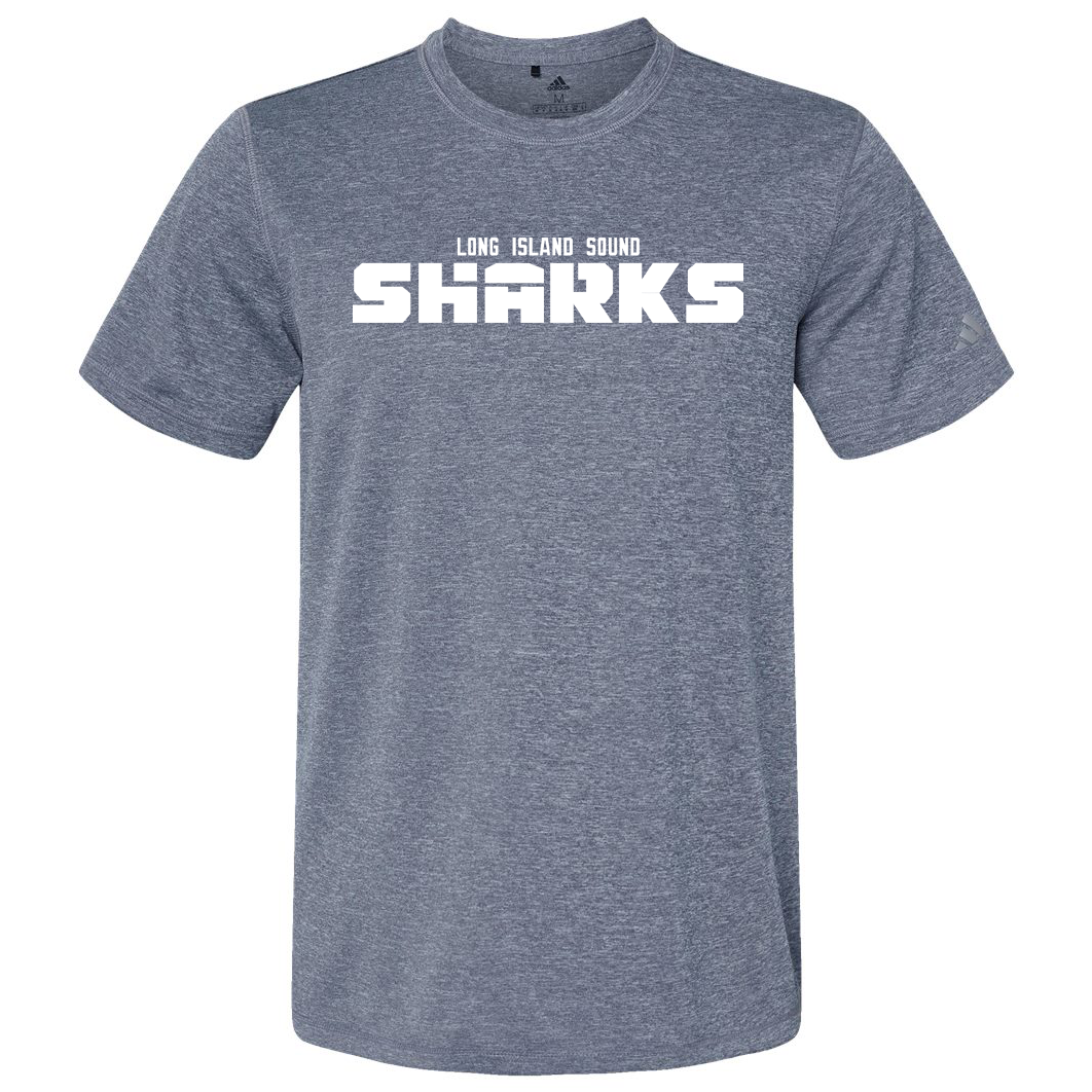 Long Island Sound Sharks Football Adidas Sport T-Shirt