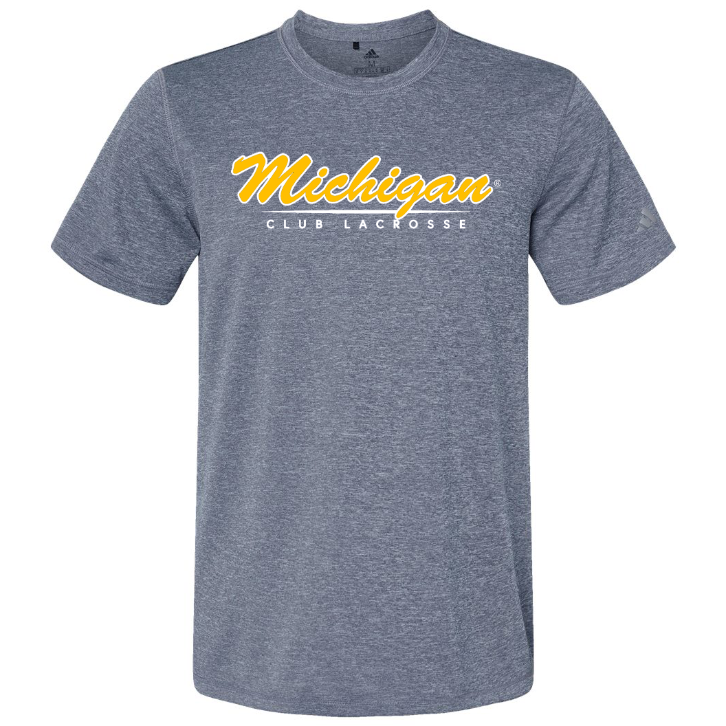 Michigan Club Lacrosse Adidas Sport T-Shirt