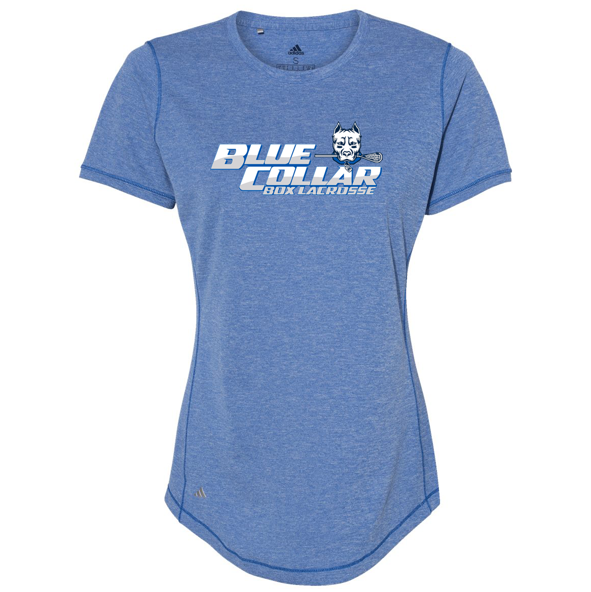 Blue Collar Box Lacrosse Women's Adidas Sport T-Shirt